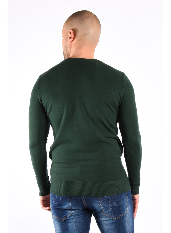 Basic Premium Knitwear “Luke” Green