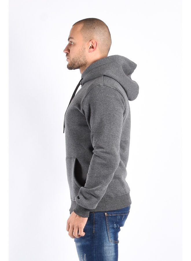 Premium basic hoodie - Dark Grey