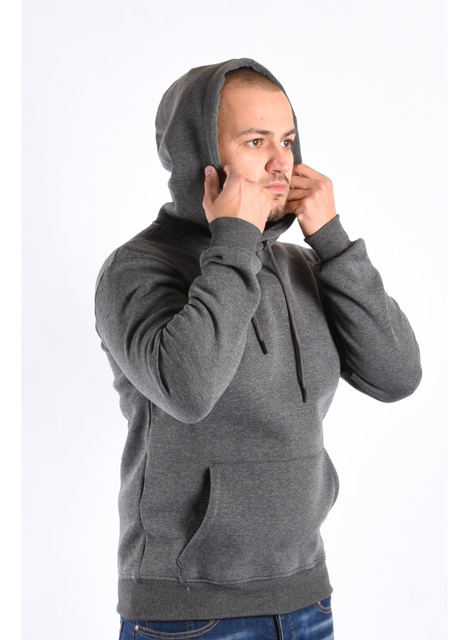 Premium basic hoodie - Dark Grey