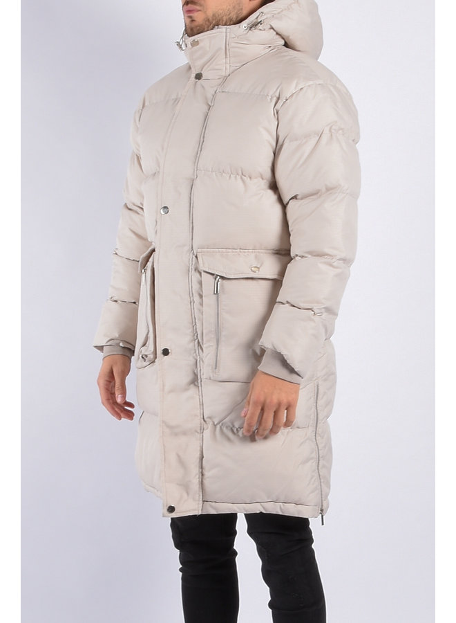 Winter Parka “Skoll” Beige