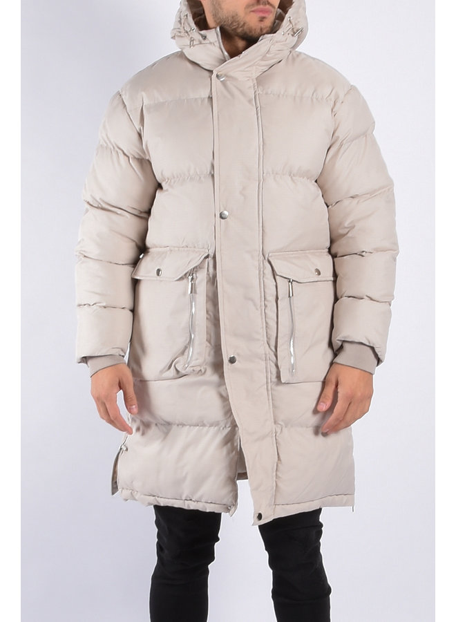 Winter Parka “Skoll” Beige