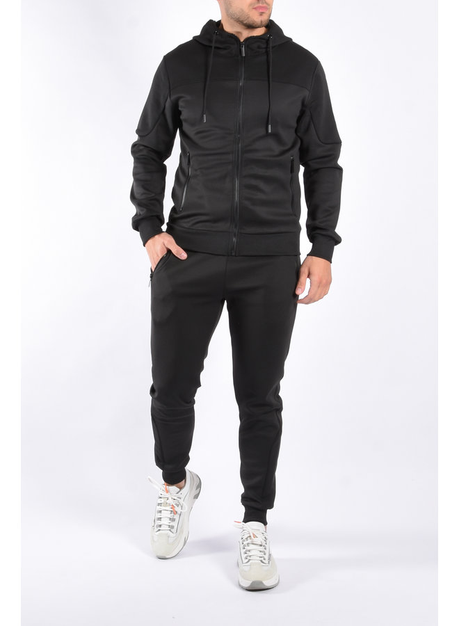 Tracksuit Unisex "Xenio" Black