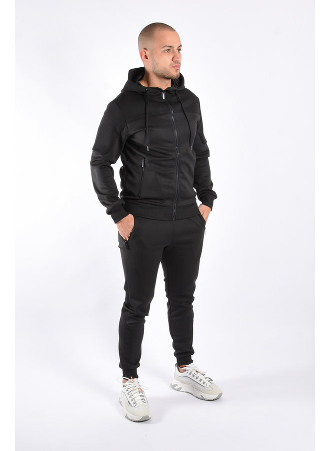 Tracksuit Unisex "Xenio" Black