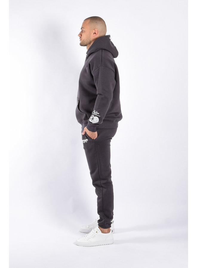 Cou7ure Essential Tracksuit - New A3 - Antraciet