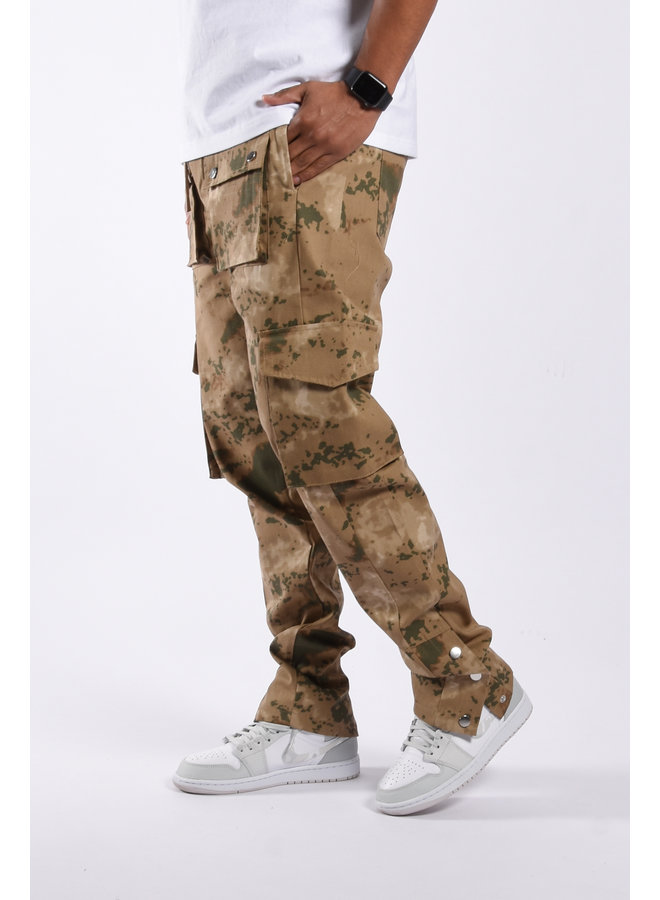 Cargo Pants Straight Fit Camo