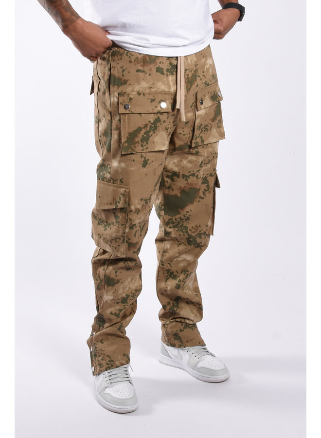 Cargo Pants Straight Fit Camo