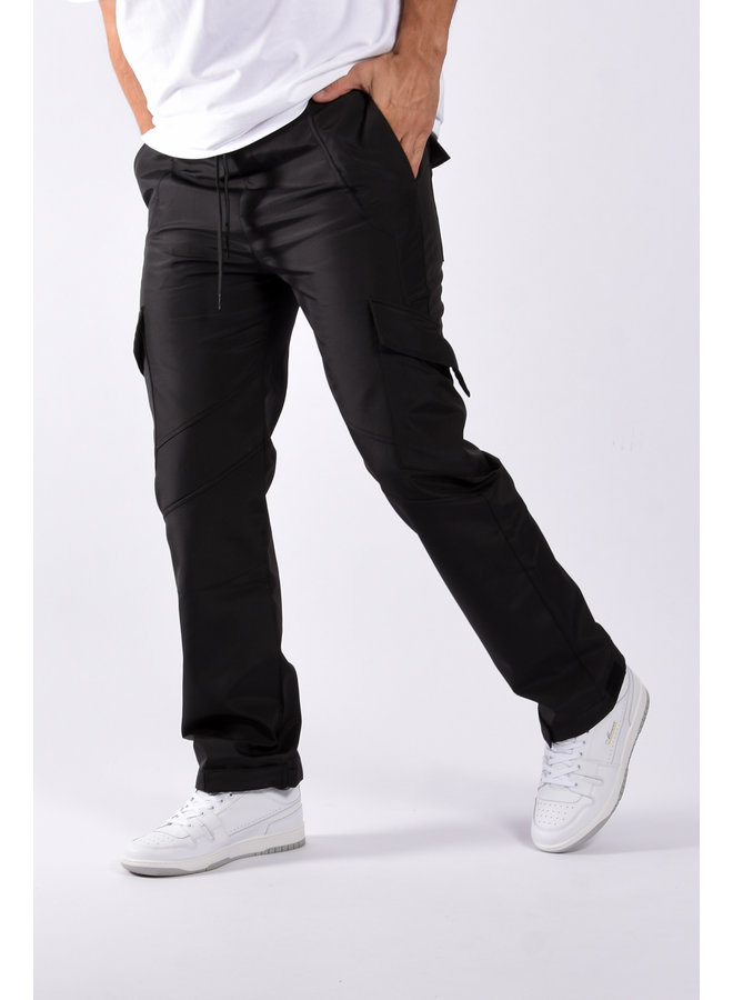 Cargo pants Straight Fit Black