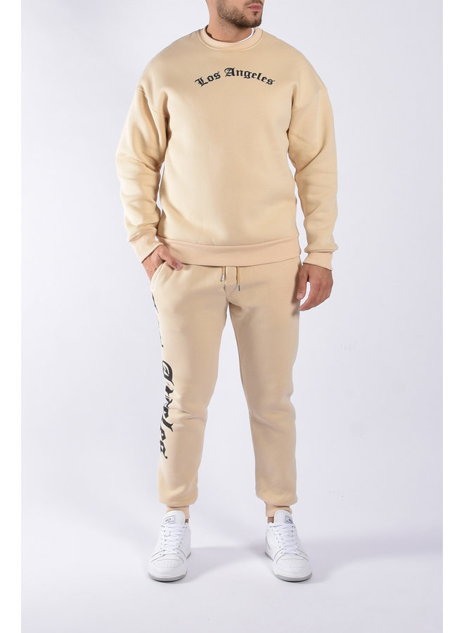 Tracksuit “Los Angeles” Beige