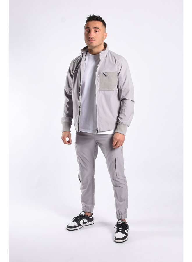 Bomber Two Piece Set “Tiago” Grey