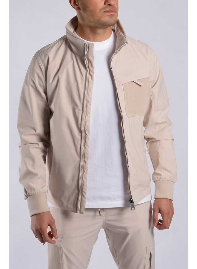 Bomber Two Piece Set “Tiago” Beige