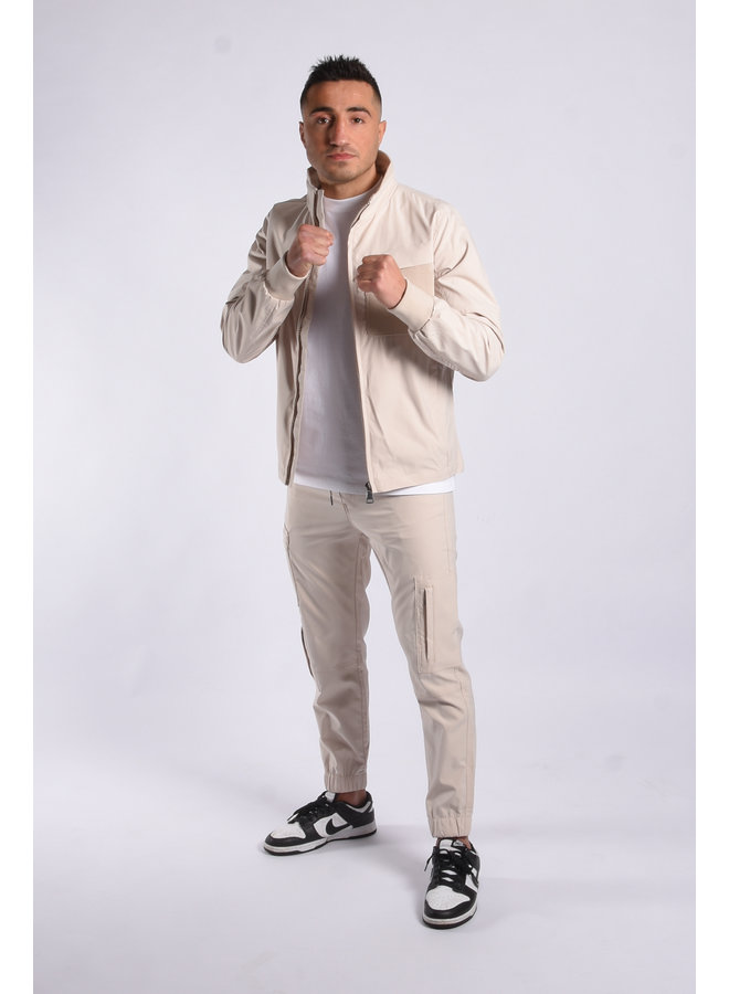 Bomber Two Piece Set “Tiago” Beige