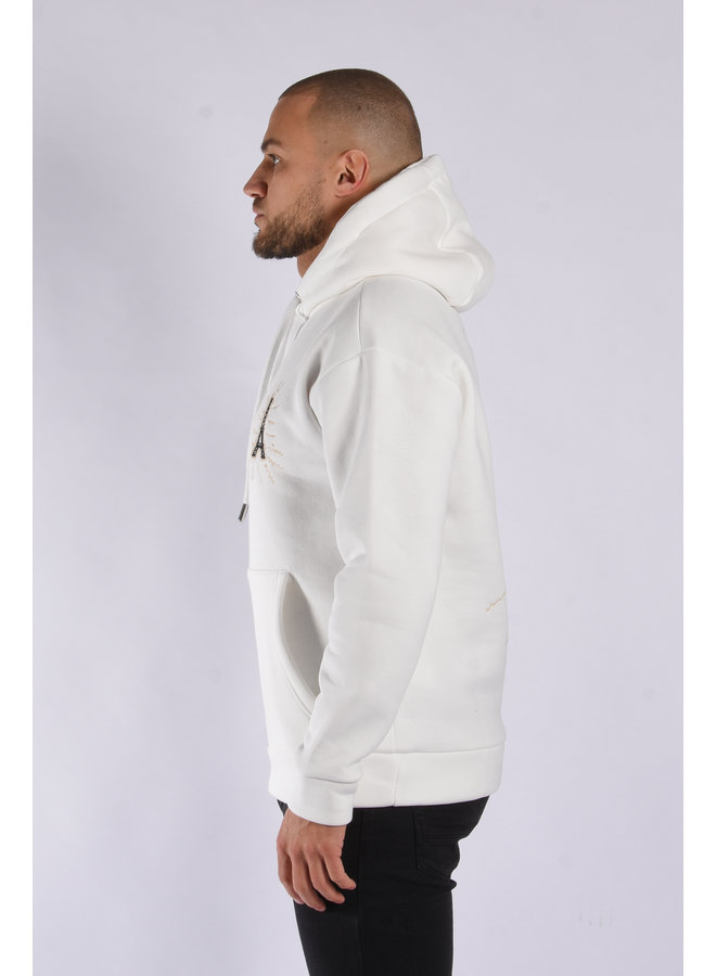 Premium Hoodie “Paris” White