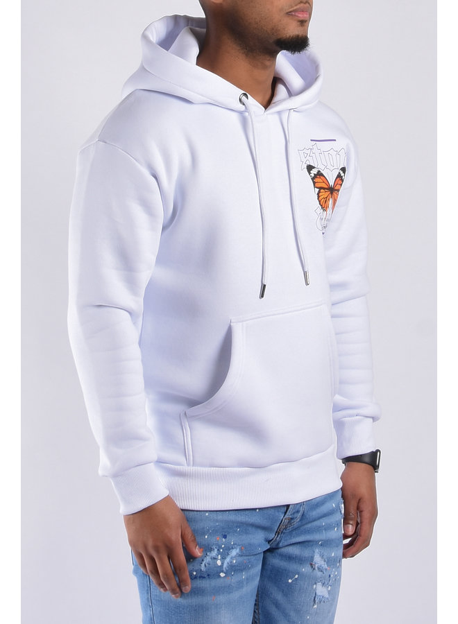 Hoodie Unisex “Just Let Go” White