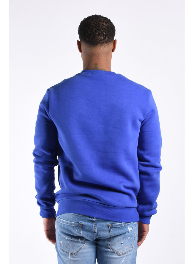Premium Sweatshirt “Caj” Cobalt Blue