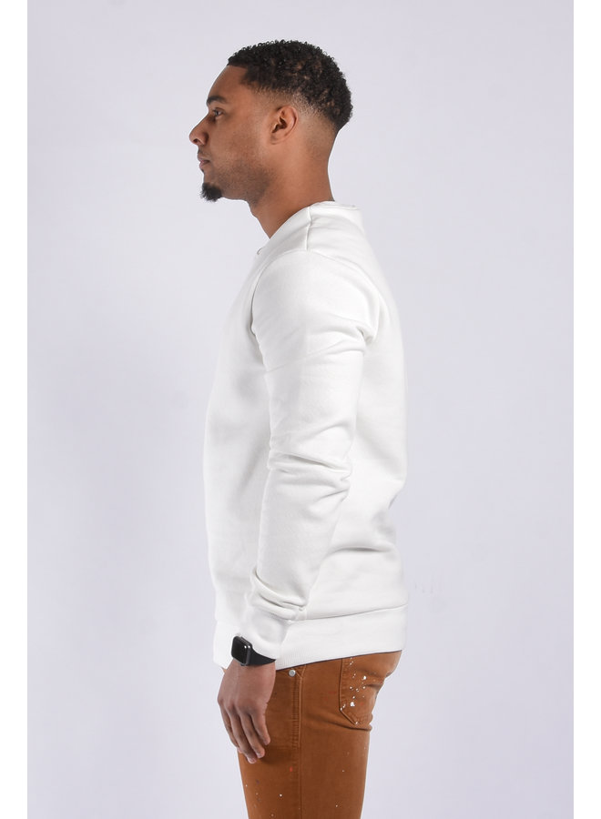 Premium Sweatshirt “Caj” White