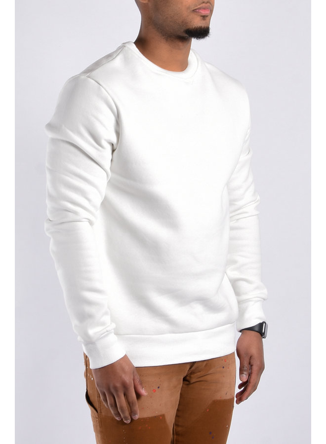 Premium Sweatshirt “Caj” White