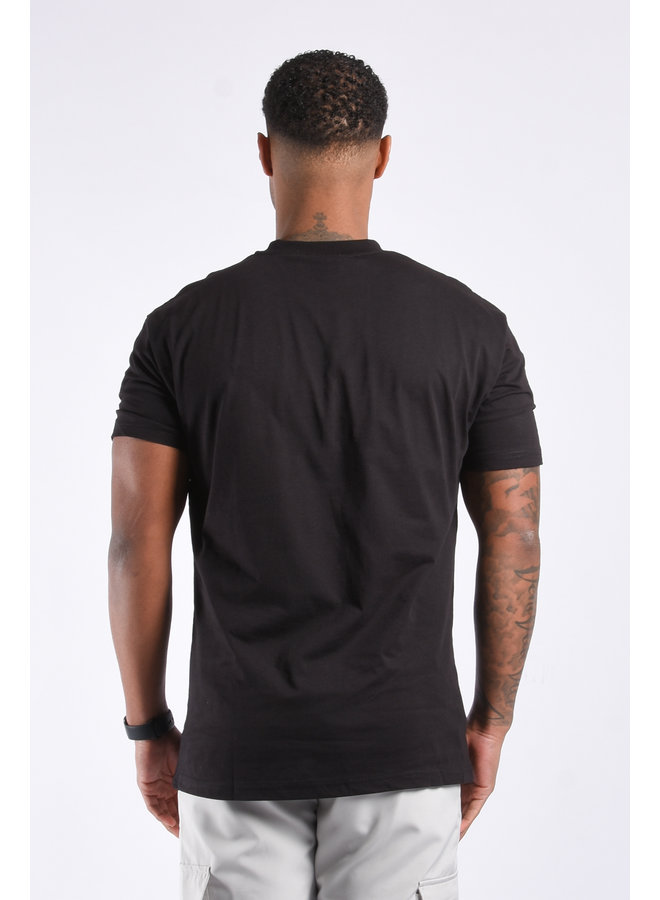 T-shirt Loose Fit “K” Black