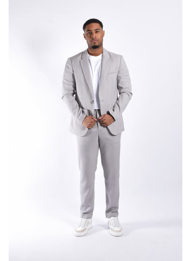 En Gouverneur hoofdstad Premium Suit “ Luciano “ Grey - Yugo Menswear Herenmode Winkel Heerlen en  Online Webshop