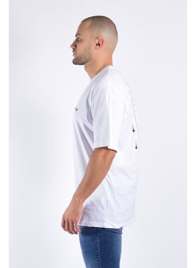 Oversize T-shirt "X-ray" White