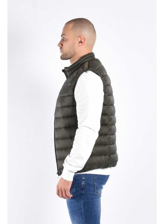 Down Bodywarmer "Jakob" Dark Green