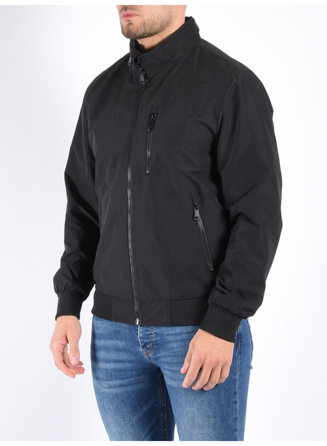 Premium Bomber Jacket "Odin" Black