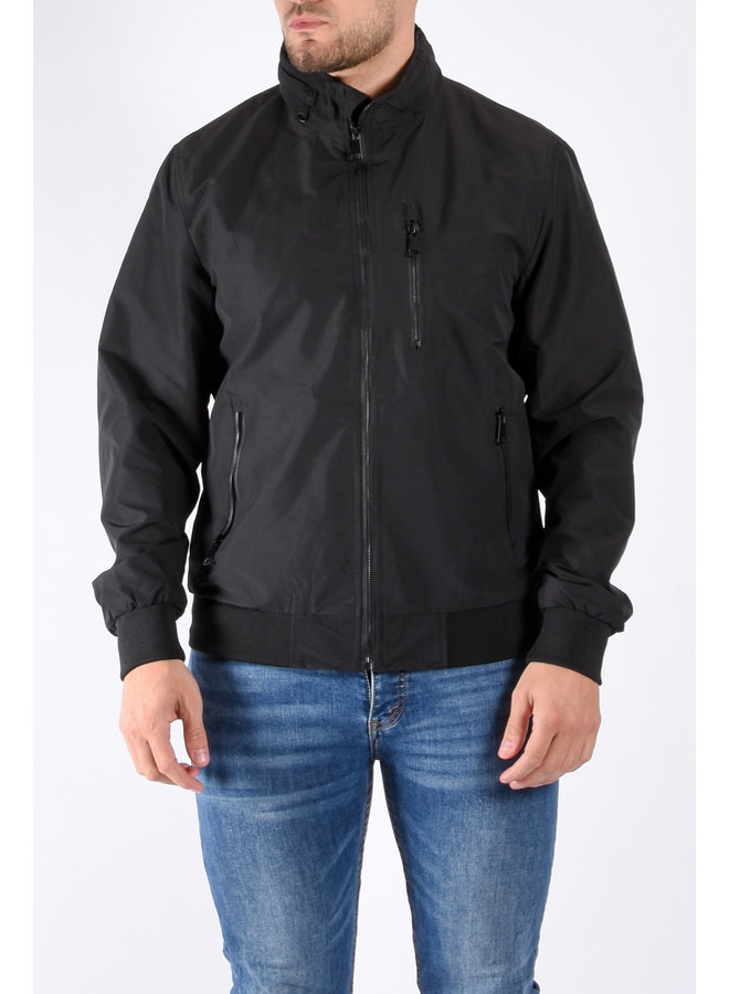 Premium Bomber Jacket "Odin" Black