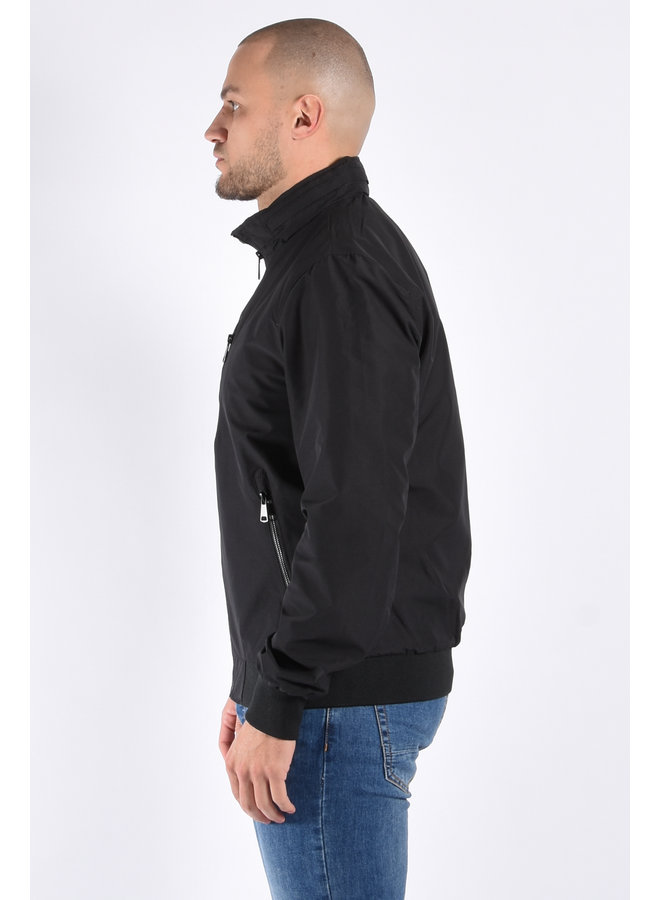 Premium Bomber Jacket "Odin" Black