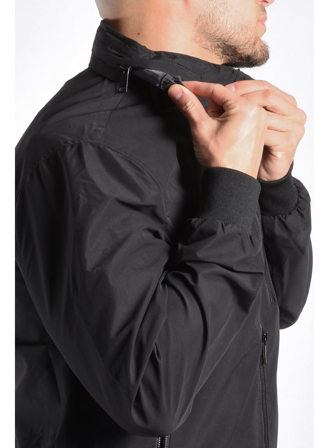 Premium Bomber Jacket "Odin" Black