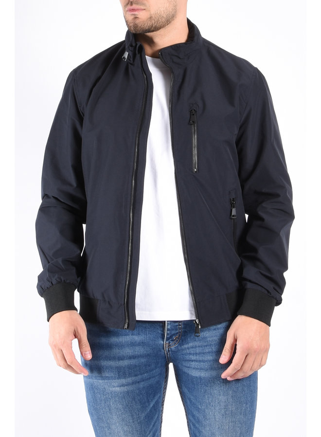 Premium Bomber Jacket "Odin" Navy Blue