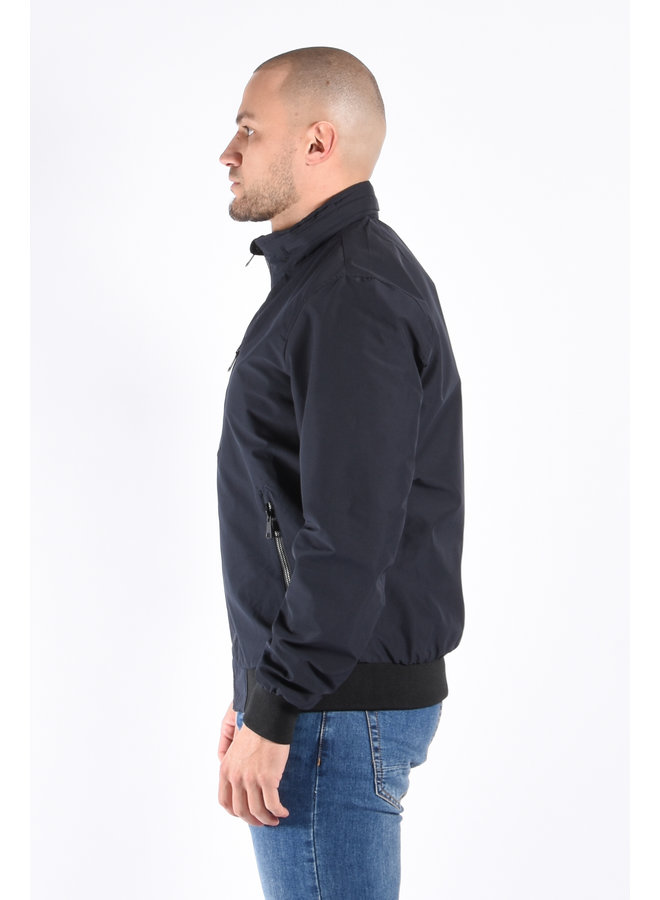 Premium Bomber Jacket "Odin" Navy Blue