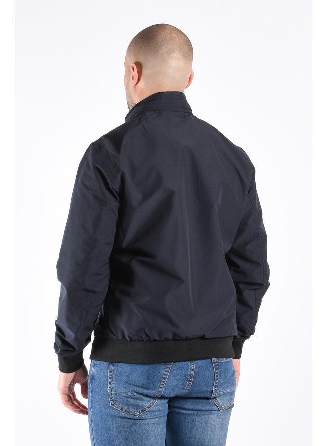 Premium Bomber Jacket "Odin" Navy Blue