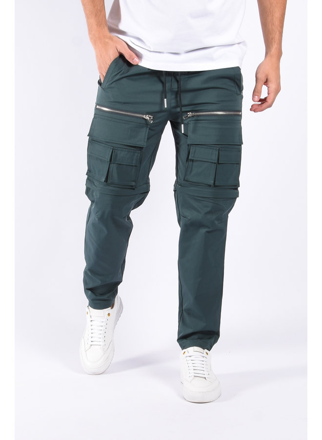 Premium Utility Pants "Jax" Petrol Green