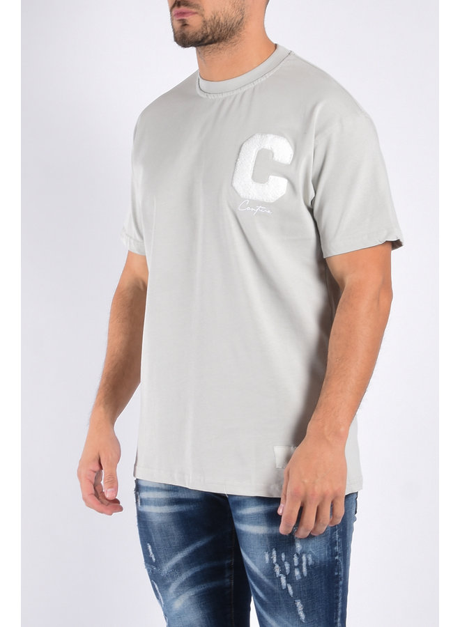 T-shirt Oversize Couture “Cody” Grey