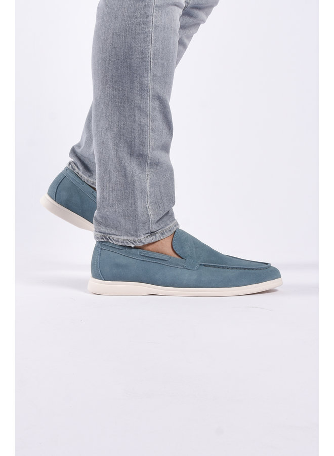 Premium Loafers “Santino” Aqua Blue