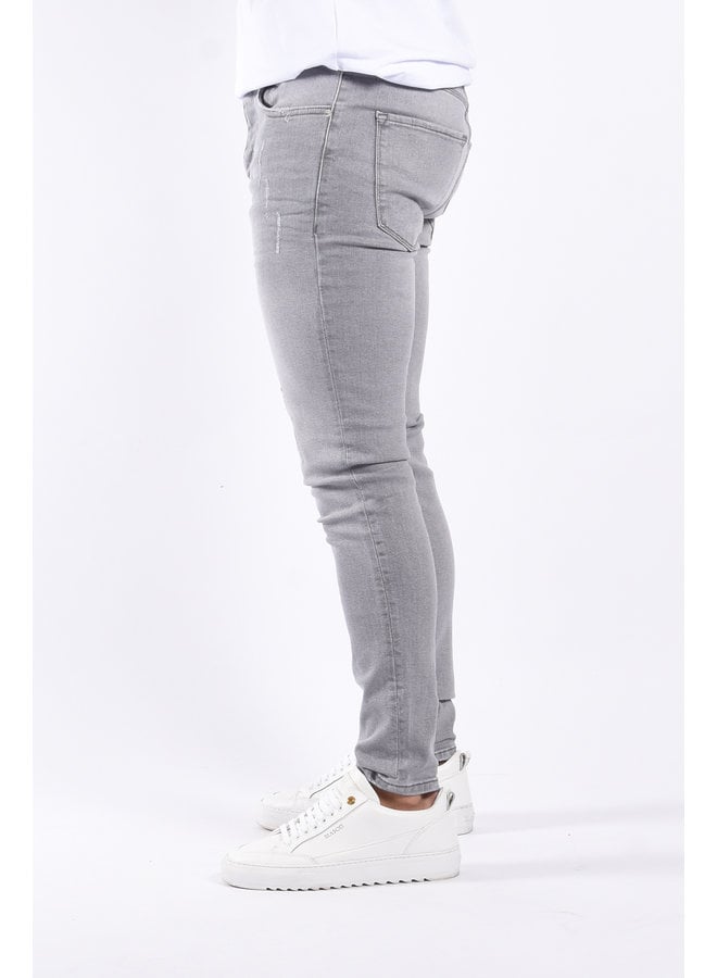 Slim Fit Stretch Jeans “Danilo” Grey
