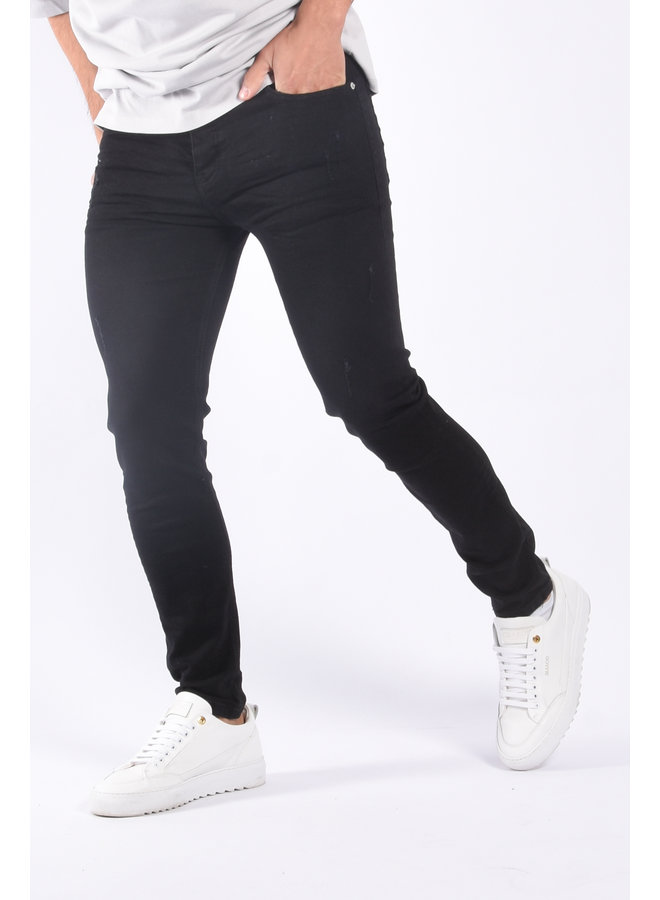 Slim Fit Stretch Jeans “Danilo” Black