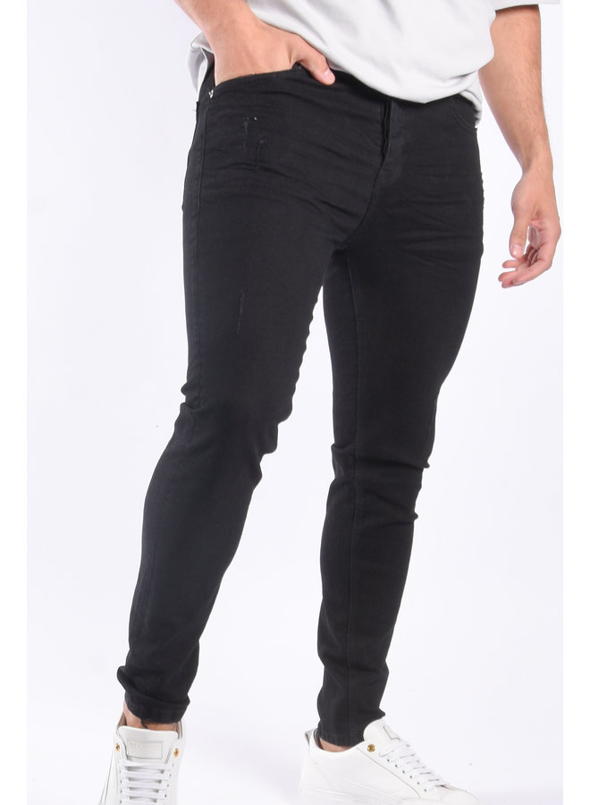 Slim Fit Stretch Jeans “Danilo” Black