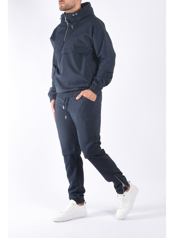 Tracksuit Half Zipped “Tayfun” Navy Blue