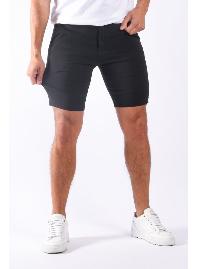 Super Stretch Shorts “Marino” Black
