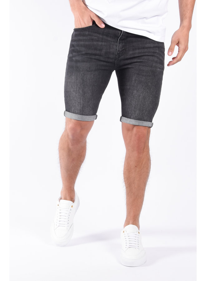 Jeans Stretch Shorts “Kobe” Black