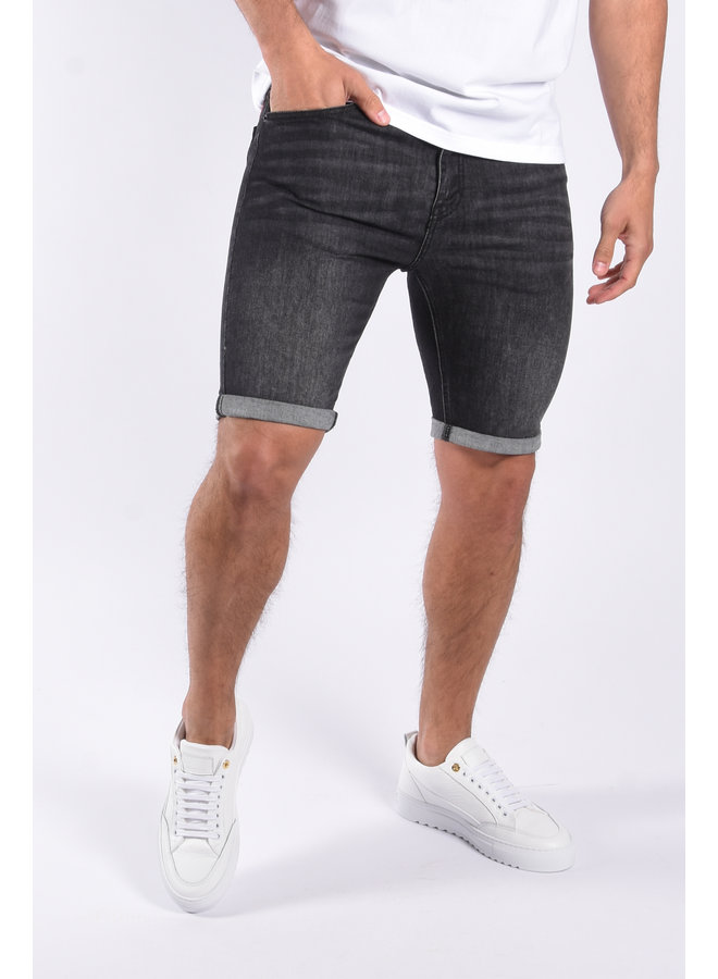 Jeans Stretch Shorts “Kobe” Black