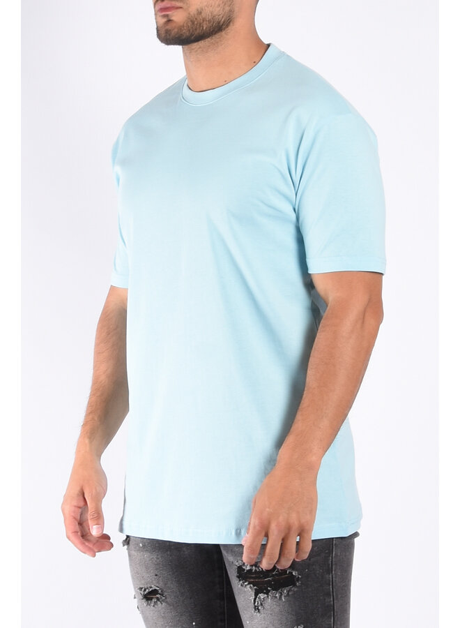 Premium basic t-shirt “max” Light Blue