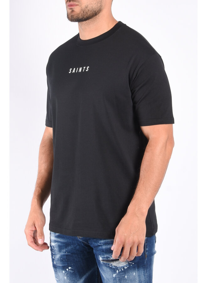 T-Shirt “saints” basic Black