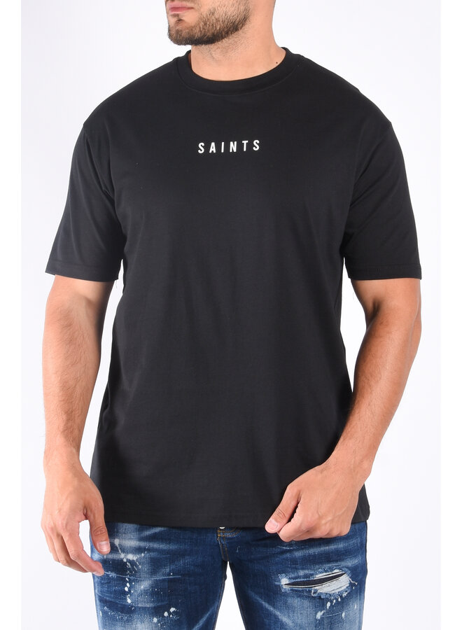 T-Shirt “saints” basic Black