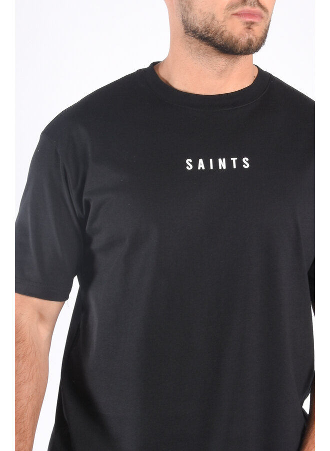 T-Shirt “saints” basic Black