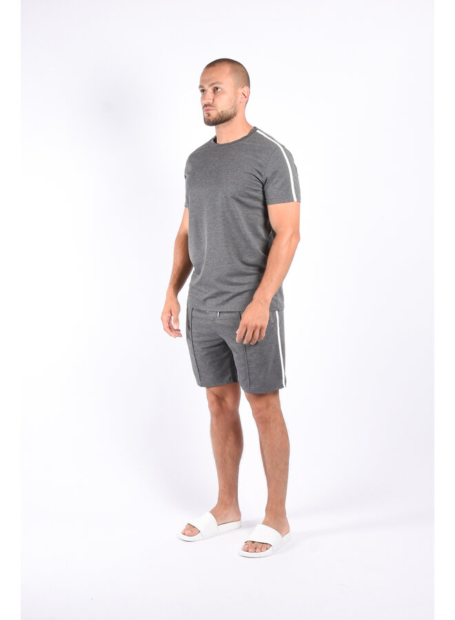 Premium Two Piece Set “Don” Dark Grey