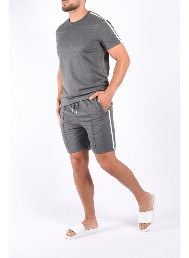 Premium Two Piece Set “Don” Dark Grey