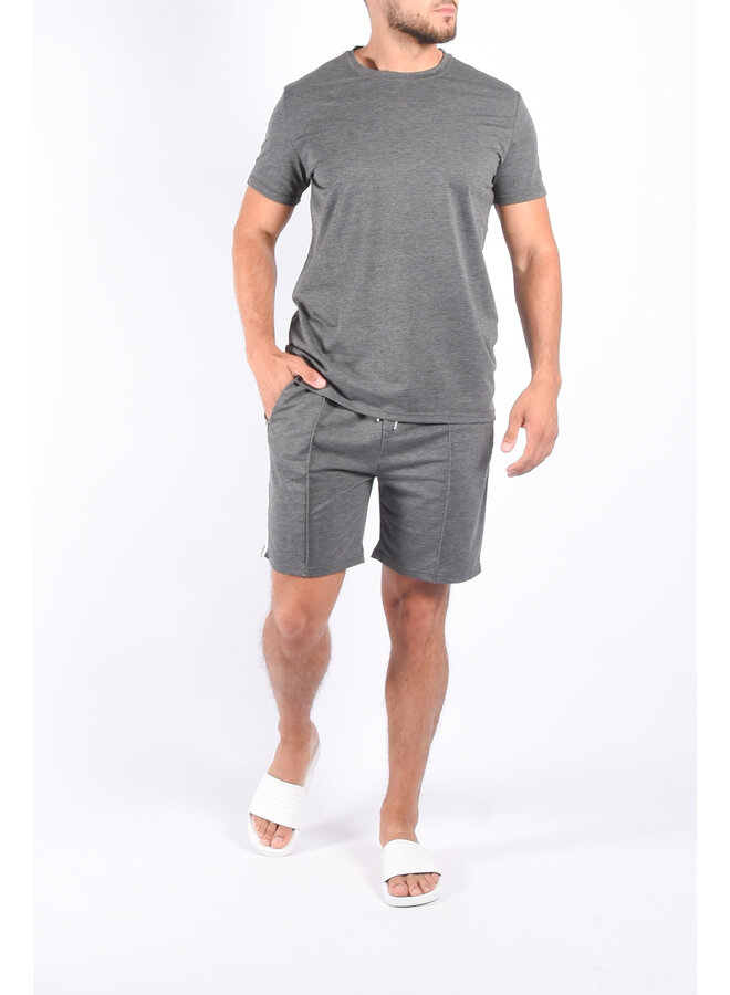 Premium Two Piece Set “Don” Dark Grey