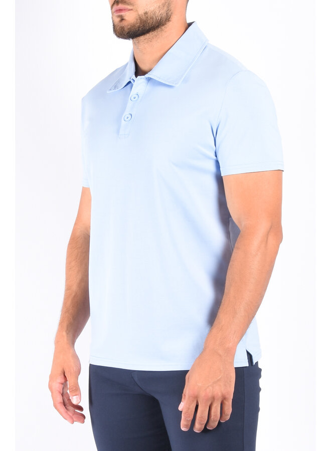 Premium Polo “Jay” Baby Blue
