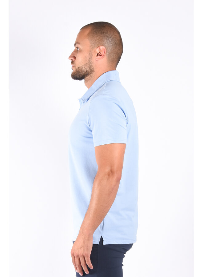 Premium Polo “Jay” Baby Blue